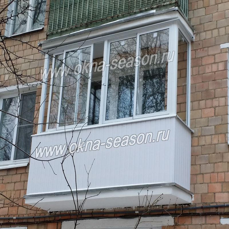 не дорогое остекление балконов в хрущевки