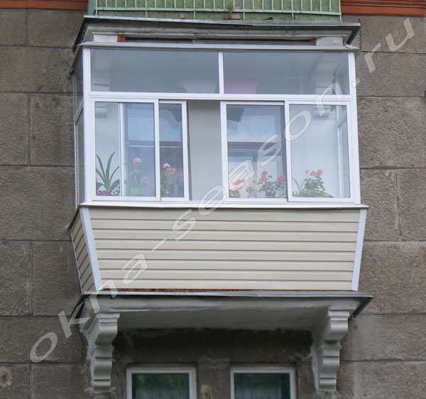 остекление балконов в сталинской пятиэтажке