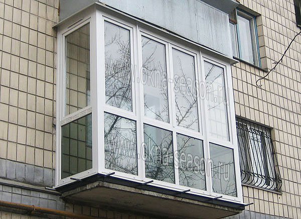 остекление балкона кбе окна